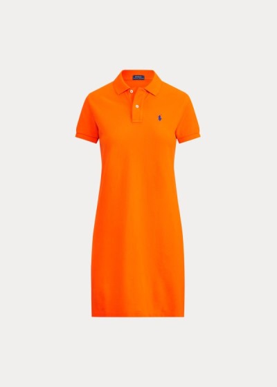 Women's Polo Ralph Lauren Cotton Mesh Polo Dress | 381754HWC